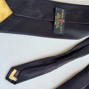 Robert Talbott Black Necktie